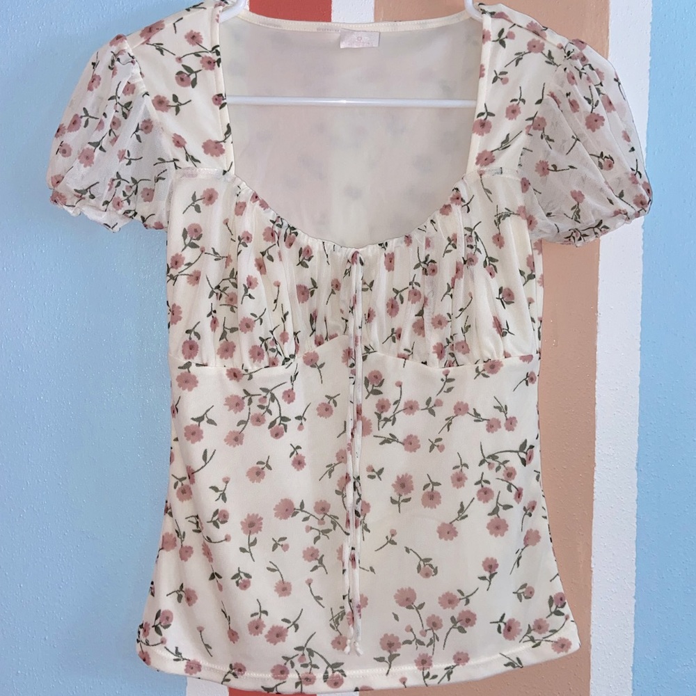No Boundaries Floral Top